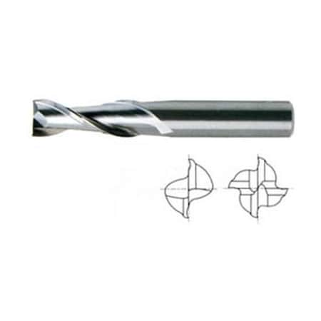 2 Flute Long Ticn-Coated Carbide